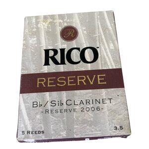 Rico Reserve 2006 3.5 Clarinet Reeds Bb/Sib 5-Pack